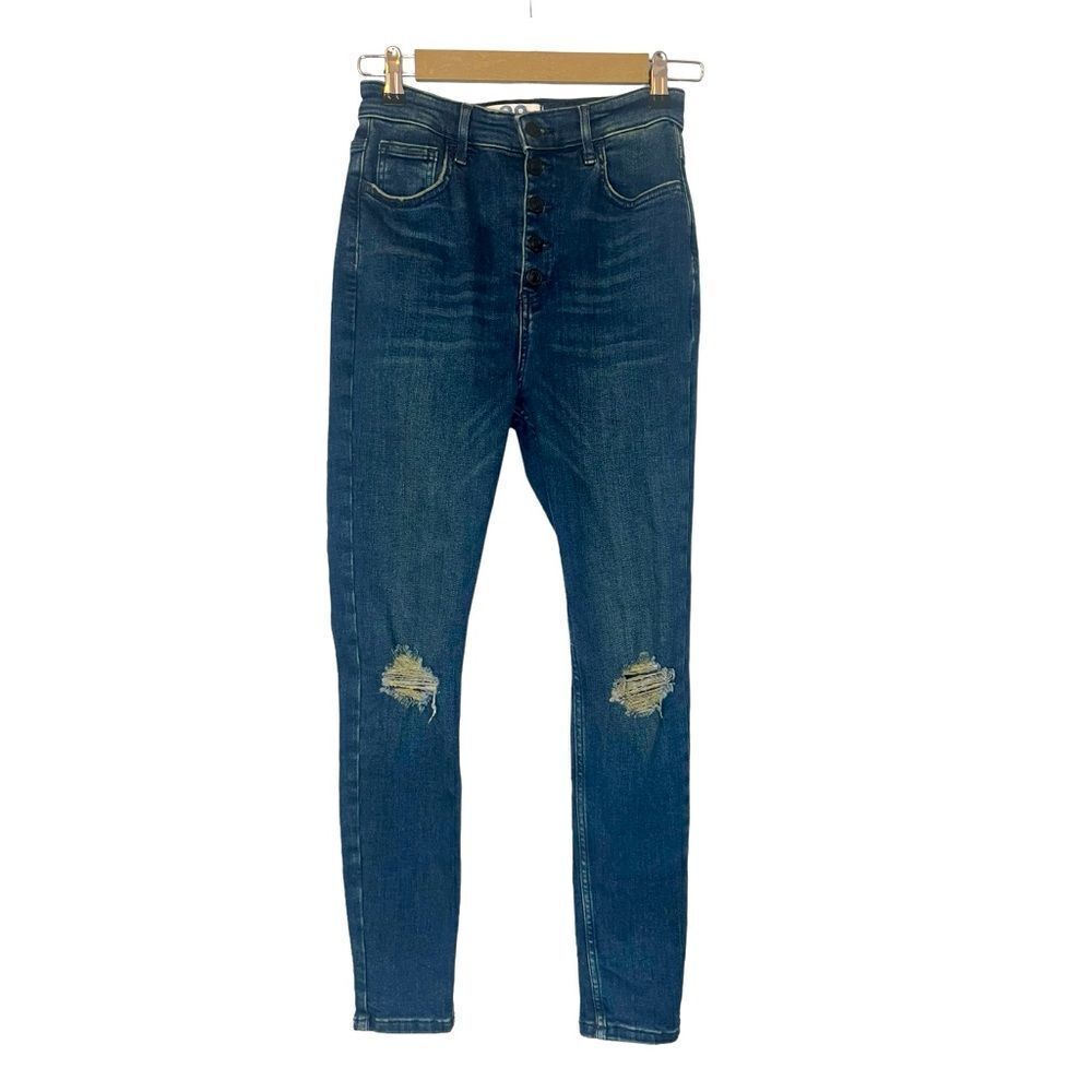 WE THE‎ FREE DENIM SKINNY DISTRESSED JEANS WOMENS SIZE 28